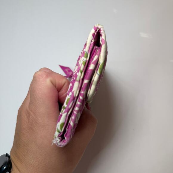 Vera Bradley Julep Tulip Floral Print Euro Wallet Trifold - Picture 2 of 6